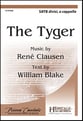 Tyger, The SATB choral sheet music cover